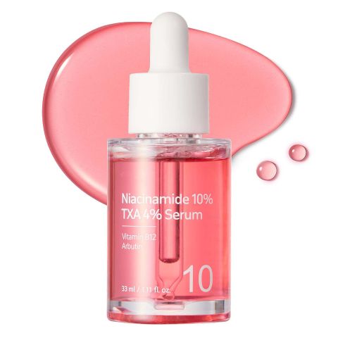 Dark Spot Correcting Serum – 10% Niacinamide + 4% Tranexamic Acid + 2% Arbutin, Vitamin B12 Infused, Brightening & Anti-Aging, 33ml/1.11oz