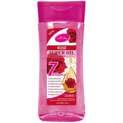 ZaiDoc Rose Super Body Oil – 7-in-1 Natural Plant Extract Oil for Face & Body, Deep Moisturizing & Gentle Nourishment, Brightens Complexion & Improves Dullness, Balances Oil-Water, Soothes Body & Mind
