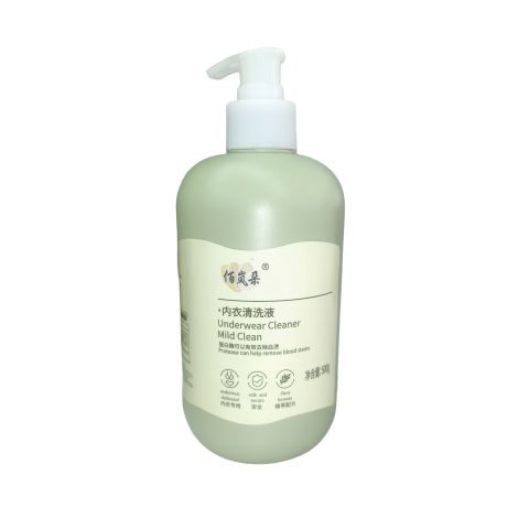 Bailanduo Underwear Liquid Detergent – Plant-Based Formula with Protease for Blood Stain Removal, Gentle on Delicate Fabrics, 500g