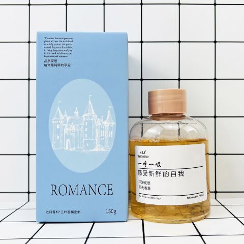 Bailanduo Romance Reed Diffuser – Floral & Fruity Home Fragrance, Long-Lasting, Flame-Free, 150ml