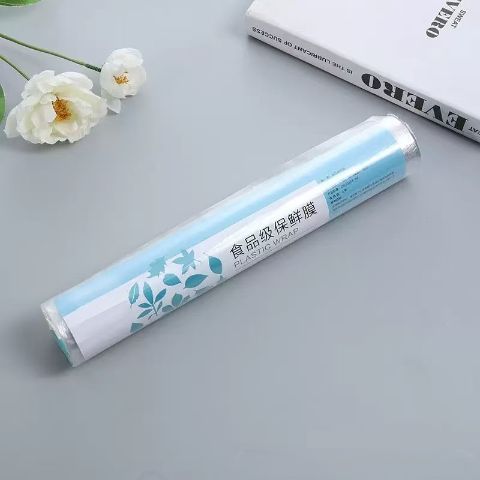 Meijiajie Plastic Wrap 30cm x 100m – Strong & Thick, Tear-Resistant, Food-Grade Cling Film for Kitchen Food Storage, Moisture Retention and Freshness