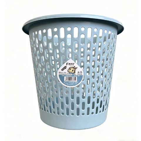 Simple Style Plastic Trash Can – Minimalist Design, Lightweight & Durable, Versatile Use for Bedroom, Bathroom, Kitchen and Office, Practical Home Essential