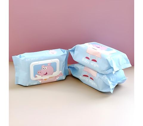 Baby Wipes – Gentle & Moisturising, Alcohol-Free & Fragrance-Free, Soft and Thick, Ideal for Baby Skin, Face, Hands, and Daily Cleaning
