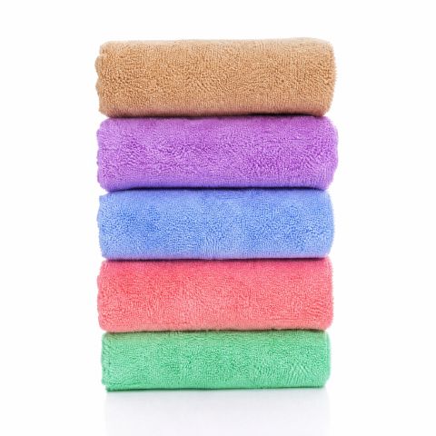 High Density Bath Towel - Soft Thick Absorbent Towel for Bath & Face, Quick Dry Durable Cotton Feel, Home Bathroom Essential