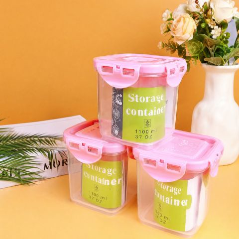 Storage Box 7171 - Multi-purpose Plastic Organizer Container for Clothes, Toys & Household Items, Stackable Home Storage Solution