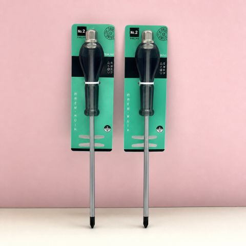 6-Inch Professional Phillips Screwdriver High-Torque Steel Handle Manual Tool