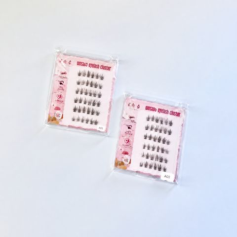 Sunflower False Eyelashes 6 Rows - Natural Fluffy Fake Lashes for Daily & Party Makeup, Reusable Volume Eyelashes with Lash Glue Friendly