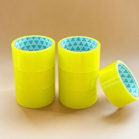 Chuansheng High-Tack Clear Packing Tape 4.2cm x 40m Roll for Heavy Duty Shipping