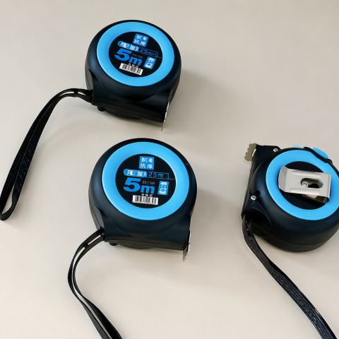 5-Meter Professional Self-Locking Tape Measure Durable Impact-Resistant Measuring Tool