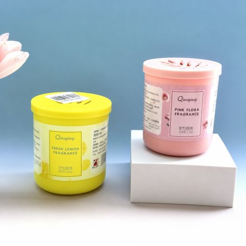 Qianying 190g Solid Room Air Freshener Long-Lasting Fragrance Deodorizer for Home and Car