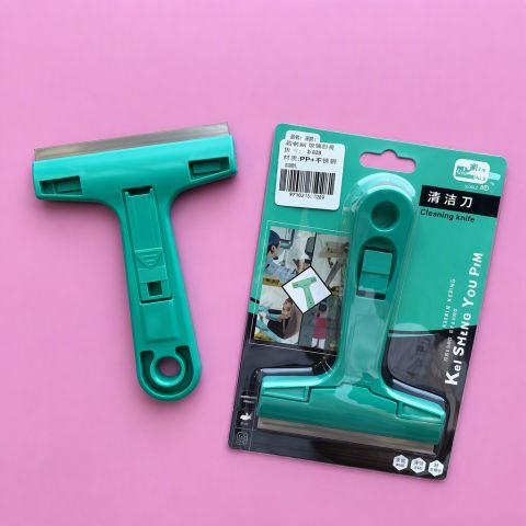 Multi-Purpose Glass and Floor Cleaning Scraper Heavy-Duty Handheld Removal Tool