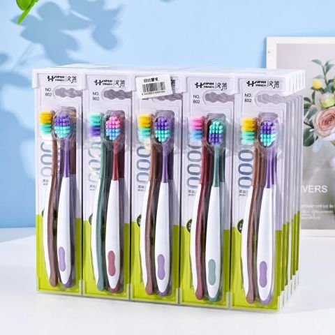 Hanfang Two-Piece Bubble Toothbrush Set