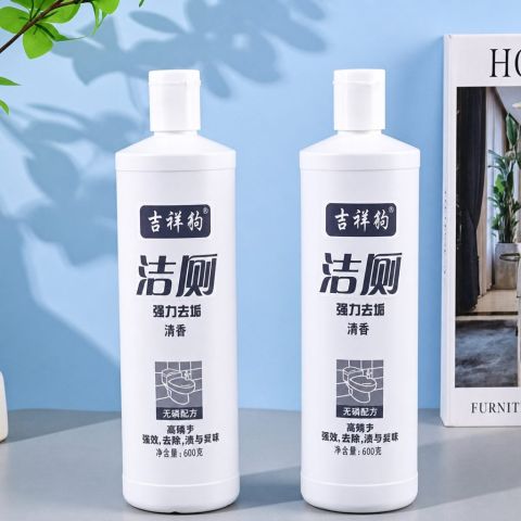 Jixiangbao Round-Bottle Toilet Cleaner, 600g